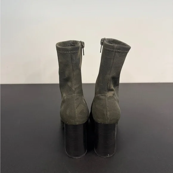 Camouflage Ankle Boots Jeffery Campbell size 7 worn 1x - Picture 3 of 4